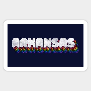 Arkansas Vintage 3-D Sticker